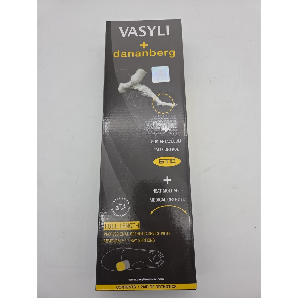 Vasyli Dananberg Ray Orthotic, Medium, 71HDF08 Full length - BRAND NEW